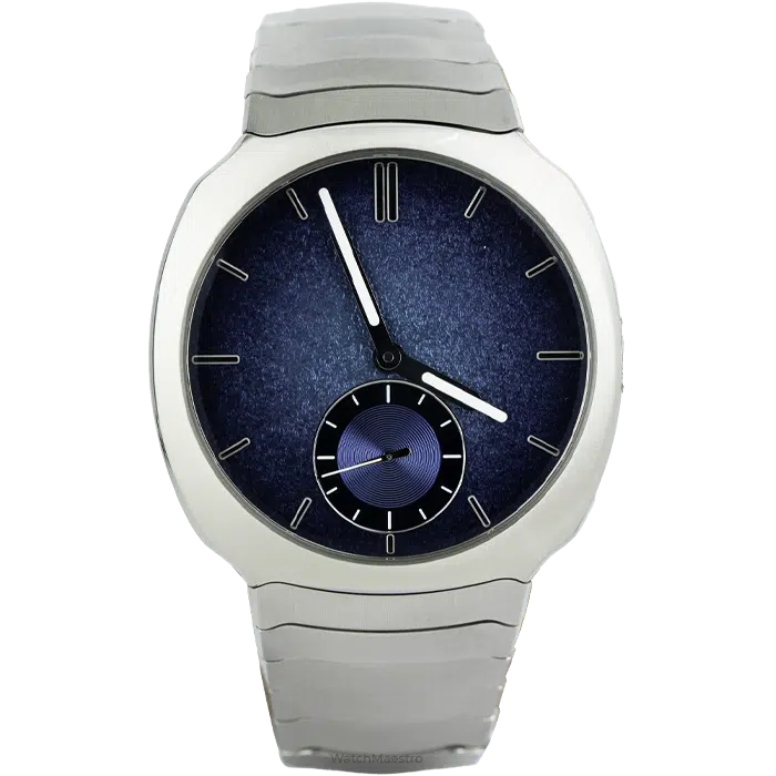 H Moser Streamliner Blue Enamel 1