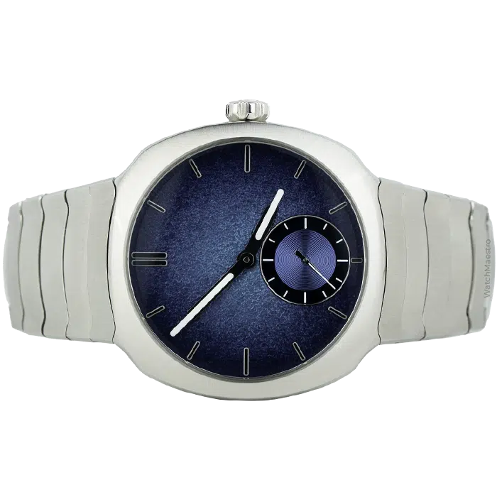 H Moser Streamliner Blue Enamel 2