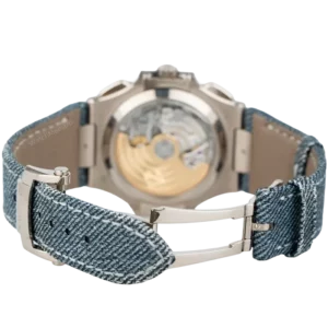 Patek Philippe Denim Nautilus 5980-60G 001 open back case
