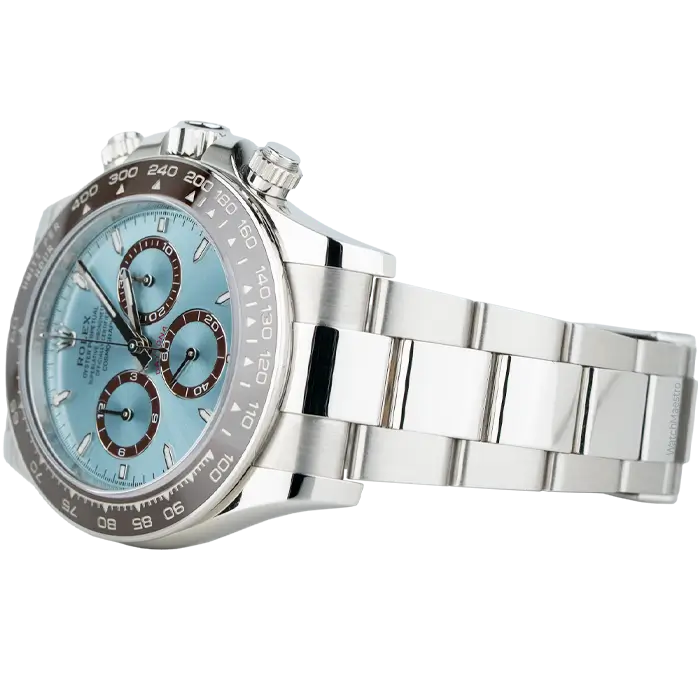 Rolex Daytona Platinum Ice Blue Index