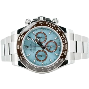 Rolex Daytona Platinum Ice Blue Index