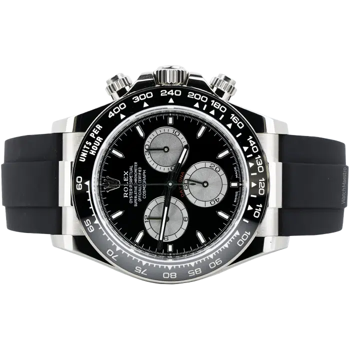 Rolex Daytona White Gold Oysterflex Black 2026 New 2