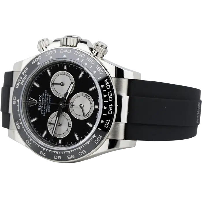 Rolex Daytona White Gold Oysterflex Black 2026 New 3