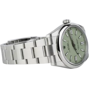 Rolex OP 41 Pistachio 2025 Used 4