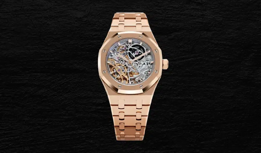 Royal Oak Double Balance Wheel Openworked in Rose Gold