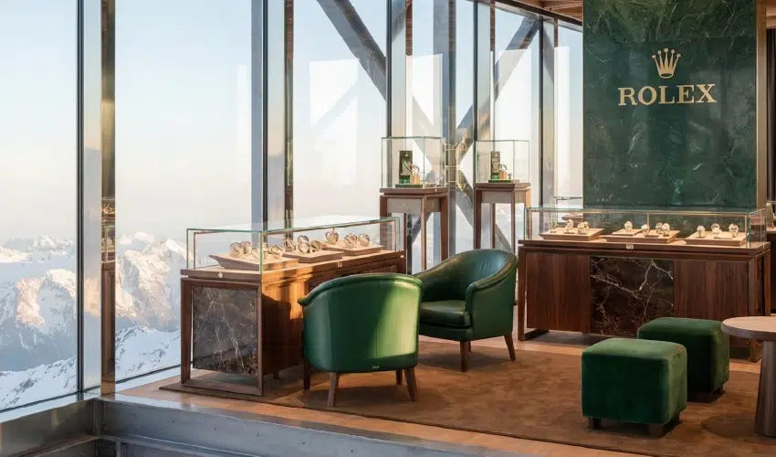 Inside the Rolex’s Highest Watch Boutique