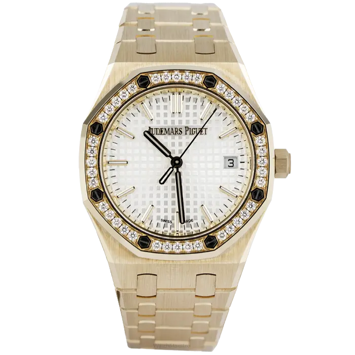 Audemars-Piguet-Royal-Oak-Rose-Gold-White-Dial-34mm-1
