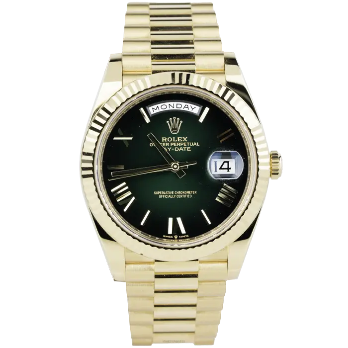 Rolex-Day-Date-40-Yellow-Gold-Green-Ombre-1