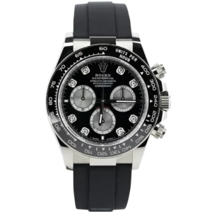 Rolex-Daytona-Oysterflex-White-Gold-Black-Diamond-Dial-1