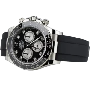 Rolex-Daytona-Oysterflex-White-Gold-Black-Diamond-Dial-3
