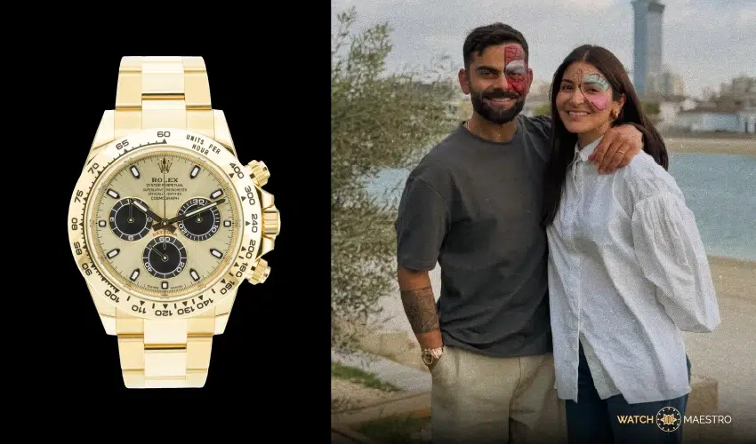 Kohli's rare Rolex Daytona Pikachu