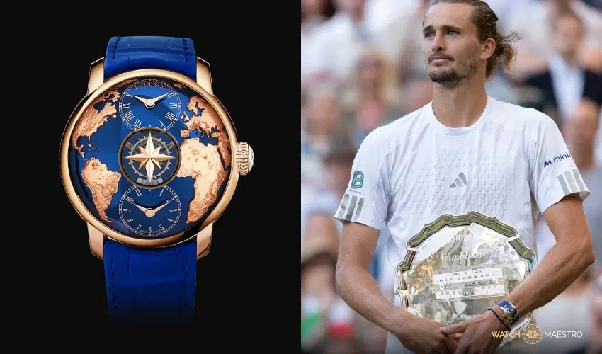 Alex Zverev's Jacob & Co. at Wimbledon 2026