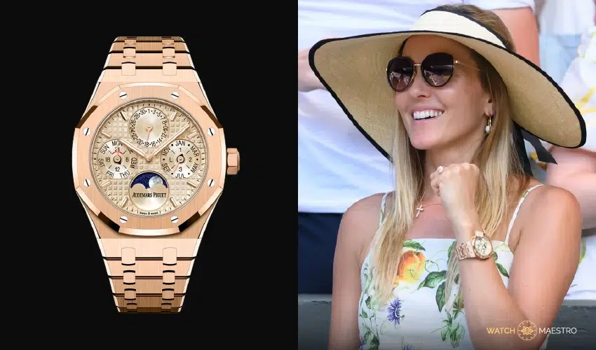 Jelena Djokovic's Audemars Piguet Royal Oak Perpetual Calendar