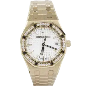 Audemars Piguet Royal Oak Rose Gold 34mm White Dial 2025 1