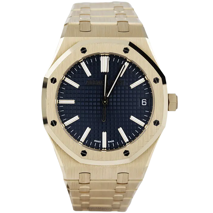Audemars Piguet Royal Oak Rose Gold 41mm Blue Dial 1