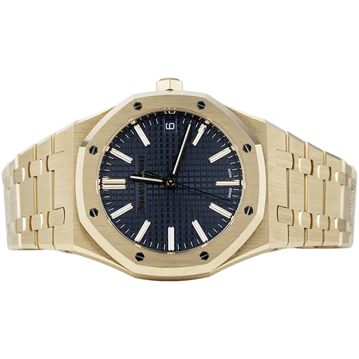 Audemars Piguet Royal Oak Rose Gold 41mm Blue Dial 2