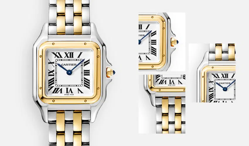 Panthère de Cartier Quartz ثنائية اللون (W2PN0007)
