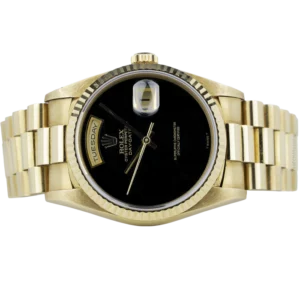 ROLEX DAY DATE BLACK DIAL 2