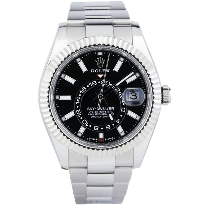 ROLEX SKY DWELLER BLACK DIAL 1