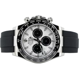 Rolex Cosmograph Daytona White Gold with Meteorite and Black Dial 2