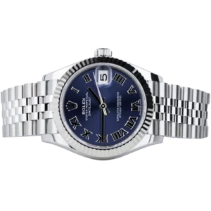Rolex Datejust 31 Blue Roman Dial with Fluted Bezel Jubilee Bracelet 2026 2