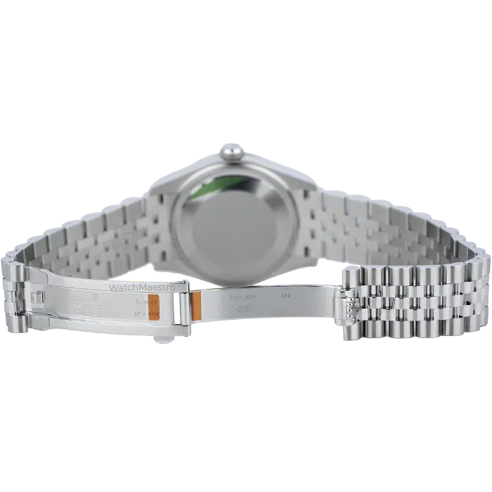 Rolex Datejust 31 Blue Roman Dial with Fluted Bezel Jubilee Bracelet 2026 9