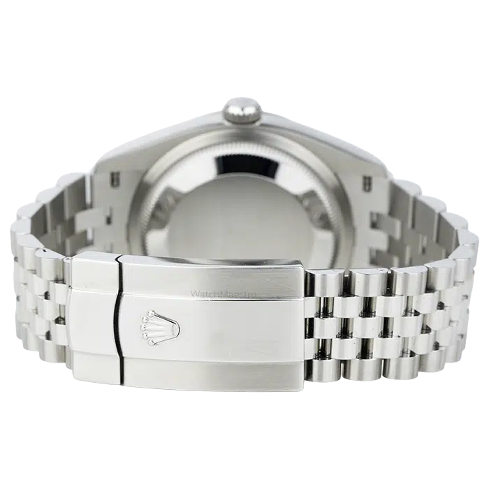 Rolex Datejust 36 Silver Dial with Fluted Bezel Jubilee Bracelet 5