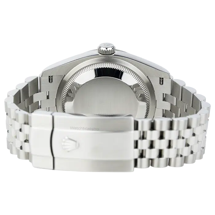 Rolex Datejust 36 Silver Dial with Fluted Bezel Jubilee Bracelet 6