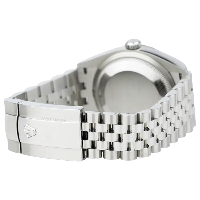 Rolex Datejust 36 Silver Dial with Fluted Bezel Jubilee Bracelet 7