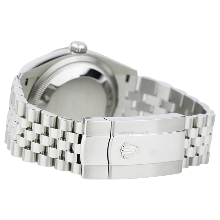 Rolex Datejust 36 Silver Dial with Fluted Bezel Jubilee Bracelet 8