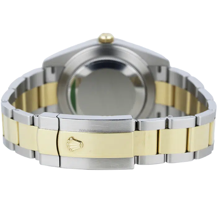 Rolex Datejust 41 Silver Dial Two Tone Yellow Gold with Fluted Bezel Oyster Bracelet 2023 5