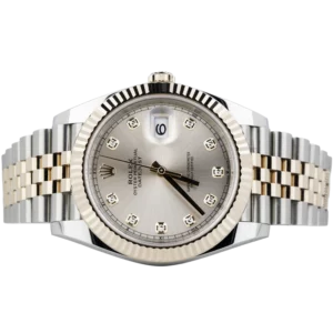 Rolex Datejust 41 Two Tone Rose Gold with Diamond Dial 2