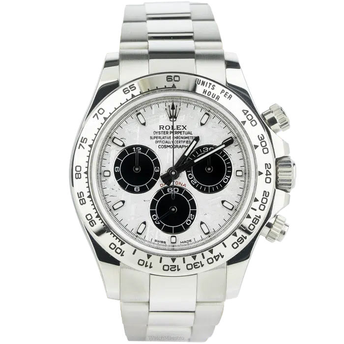 Rolex Daytona White Gold Meteorite Dial 2022 1
