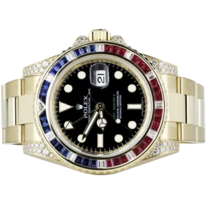 Rolex GMT Master II Yellow Gold 116758SARU 2 1