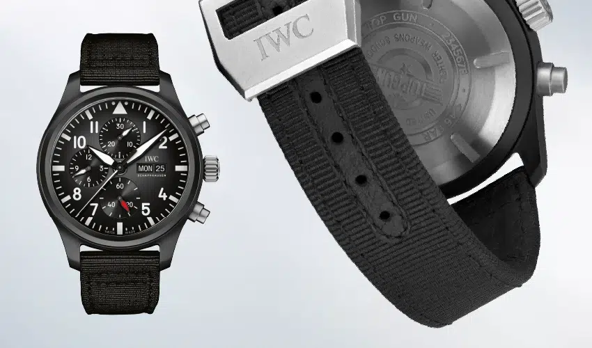 A fabric strap for watches