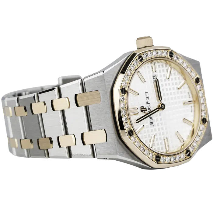 Audemars Piguet Royal Oak 33mm Quartz Two Tone Rose Gold 4
