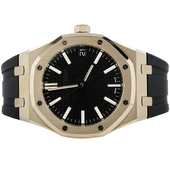 Audemars Piguet Royal Oak Rose Gold Black Dial 41mm 2