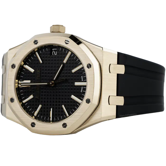Audemars Piguet Royal Oak Rose Gold Black Dial 41mm 4