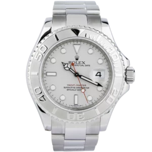 ROLEX Yacht Master Platinum Dial Stainless Steel