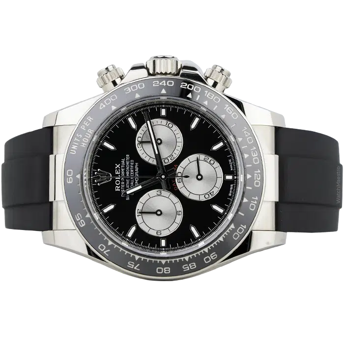 Rolex Daytona Oysterflex White Gold Black Dial 2