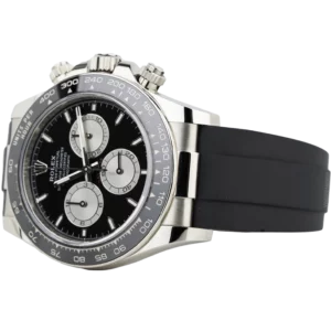Rolex Daytona Oysterflex White Gold Black Dial 3
