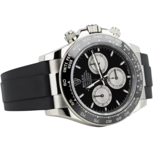 Rolex Daytona Oysterflex White Gold Black Dial 4