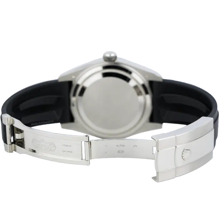 Rolex Sky Dweller Oysterflex White Gold with Black Dial 7