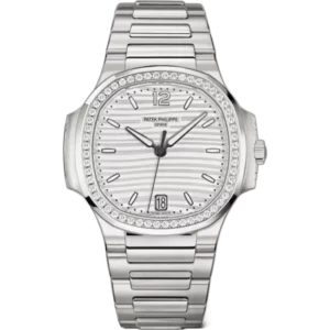 patek philippe nautilus stainless steel 35 2mm with silver o 1