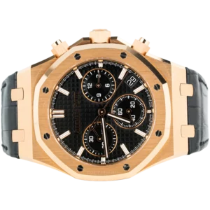Audemars Piguet Royal Oak Rose Gold Chronograph Black Dial 50th Anniversary 2