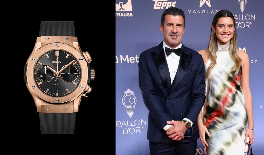 Luis Figo's Hublot Classic Fusion Chronograph