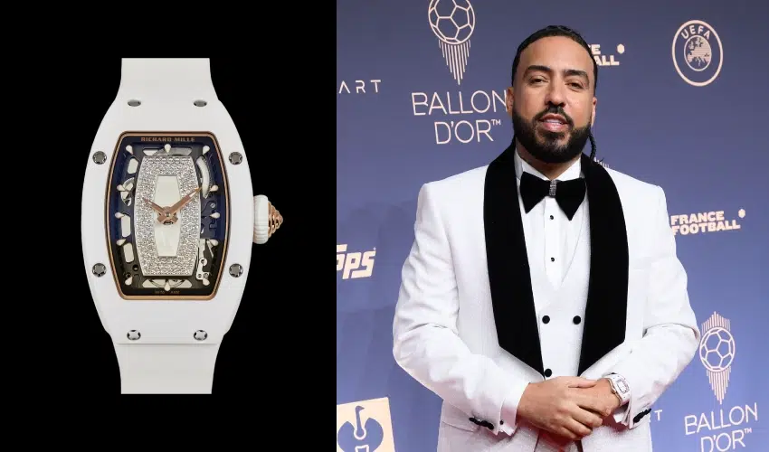 French Montana's Richard Mille RM 07-01 at the Ballon d'Or