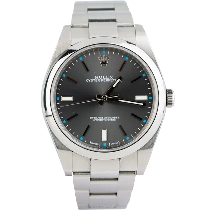 Rolex Oyster Perpetual 39mm Grey Dial 1