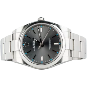 Rolex Oyster Perpetual 39mm Grey Dial 2