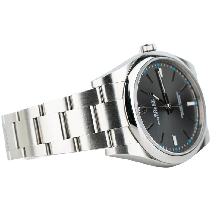 Rolex Oyster Perpetual 39mm Grey Dial 4